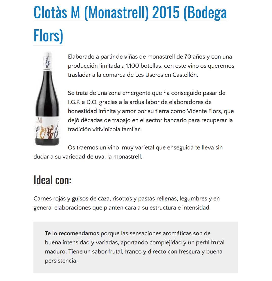 Clotàs M (Monastrell) 2015